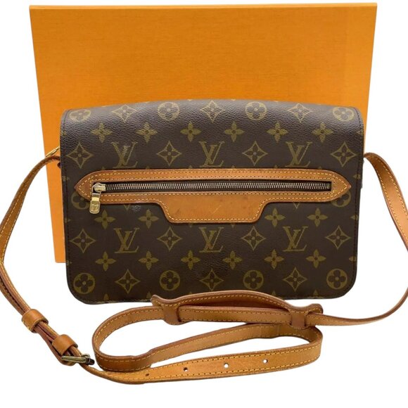 169330BR (L4) Louis Vuitton Crossbody Bag Brown Monogram w/Box - Picture 3 of 14